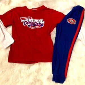 𝅺NHL 2 Piece Set 100% Cotton